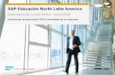 Calendario de Cursos Públicos de Sap Educación North Latin America Enero a Junio 2015