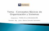SEPARATA 1 Conceptos Básicos de Organización y Sistemas