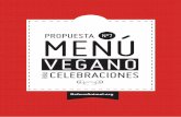 Menú Vegano para Celebraciones-Defensanimal.org
