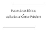 Matemáticas Básicas Aplicadas Al Campo Petrolero