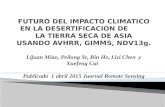 Futuro Del Impacto Climatico en La Desertificacion de Asia.. Presentación