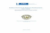 Politica Nacional de Reforma Penitenciaria 2014-2024