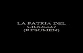 50680271 1ra Parte La Patria Del Criollo Resumen Libro PDF