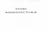 Tesis Arquitectura - I Parte