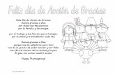 Actividades Día de Acción de Gracias