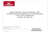 Informe de Desplazamiento 1985-2012 092013