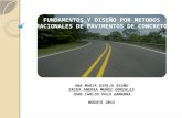 Fundamentos y Diseño Por Metodos Racionales de Pavimentos de Concreto
