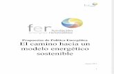 2011 09 FUNDACION RENOVABLES FER Propuestas Política Energética Fundación Renovables 06-09-11