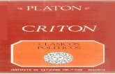 Platón - CRITÓN (Ed. Bilingüe)