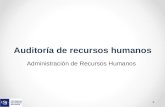 Presentacion Auditoria de Recursos Humanos