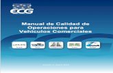 Manual de Calidad de Operaciones Para Vehículos Comerciales
