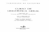 Saussure (1911) - Curso de Linguística Geral