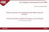 Como Concretar Una Implementacion BIM Casos de Estudio Francisco Cardet Jonatas de Campos Luis Andueza