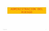 Administracion Del Riesgo