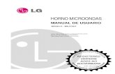 Instrucciones del Horno Microondas LG MS-0746T