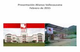 Presentacion Alianza Vallecaucana Febrero 2015