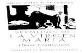 Santo Tomas de Villanueva - Sermones de La Virgen Maria Y Obras Castellanas (28104)