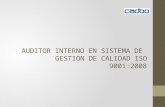 Curso Auditor Interno SGC ISO 9001-2008