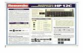 Uso da calculadora HP12C
