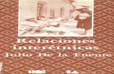 Relaciones Interetnicas - De La Fuente, Julio