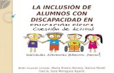 La Inclusión de Alumnos Con Discapacidad en Educación Física
