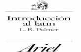 Palmer, L.R. Introduccion Al Latin