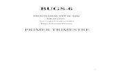 Bugs-6, Programación de Aula, Primer Trimestre,