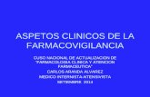 1- Aspetos Clinicos de La Farmacovigilancia