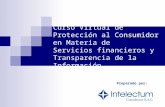 D_912_Proteccion Al Consumidor y Transparencia Sensibilizacion Act. 2012