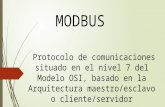 Protocolos de comunicacion modbus