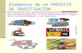 Elementos Proyecto Investigacion4370 090311175827 Phpapp01