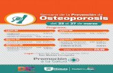 Programa- Semana de la Prevención de Osteoporosis