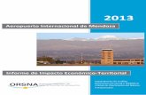 Informe de Impacto Económico–Territorial basado en la actividad aeroportuaria y aerocomercial