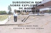 2.9 Subsidencia Por Sobre Explotacion de Aguas Subterraneas