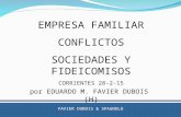 Empresa Familiar. Conflictos. Sociedades y Fideicomisos. Corrientes. 28-2-15