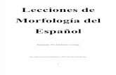 Manual de Morfología Española