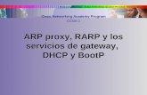 CCNA 1 Arp Arp Proxy Bootp Dhcp