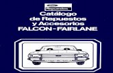 Catalogo de piezas Ford Falcon