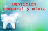 Dentición Temporal y Mixta