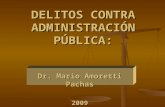 Delitos Contra La Administración Pública-Mario Amoretti Pachas