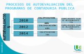 Presentacion Autoevaluacion 2015 Contaduria Publica