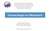 Farmacologia en Obstetricia