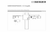 Instrucciones de Uso de Orthophos 3 Ceph