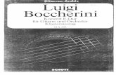 Luigi Bocherini Concierto E - Dur Para Guit. y Piano GA 223