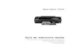 Manual de Impresora Epson Stylus TX210