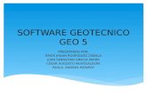 SOFTWARE PARA GEOTECNIA - GEO 5