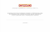 Especificaciones de Codigo de Barras cadena Oxxo