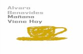 Mañana viene hoy - Álvaro Benavides
