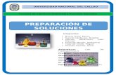 Informe 1 - Preparación de Soluciones