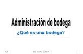 Administracion Bodega